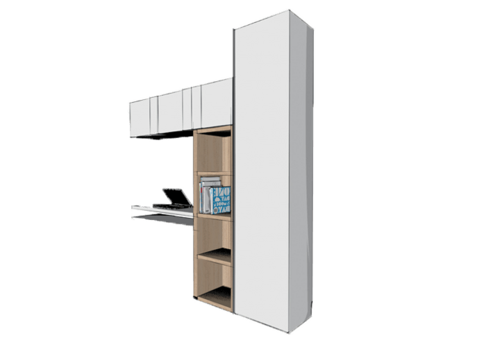 bureau rangement modulable meubles gautier