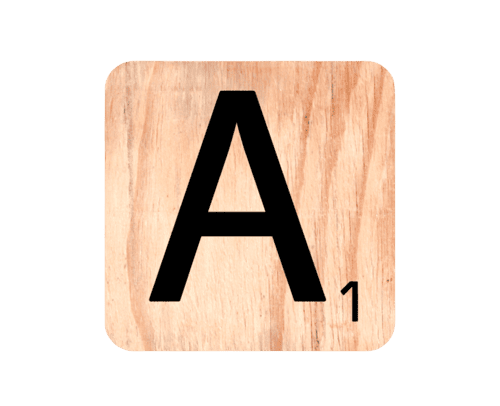 Lettre bois 
