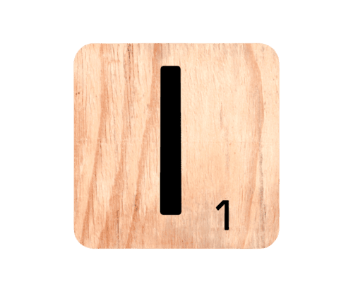 Lettre bois 