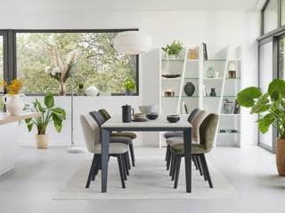 Une salle à manger éclatante tout en sobriété | meubles gautier