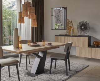 Tapis Peaky Gris