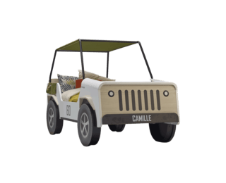 Lit + plaque personnalisable Jiip