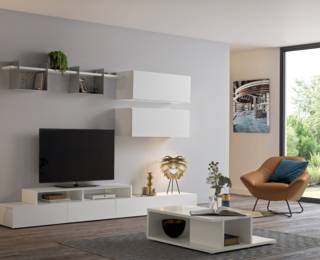 Table basse Adulis avec un plateau en verre