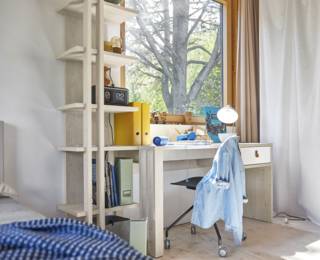 Bureau 1 tiroir Lodge
